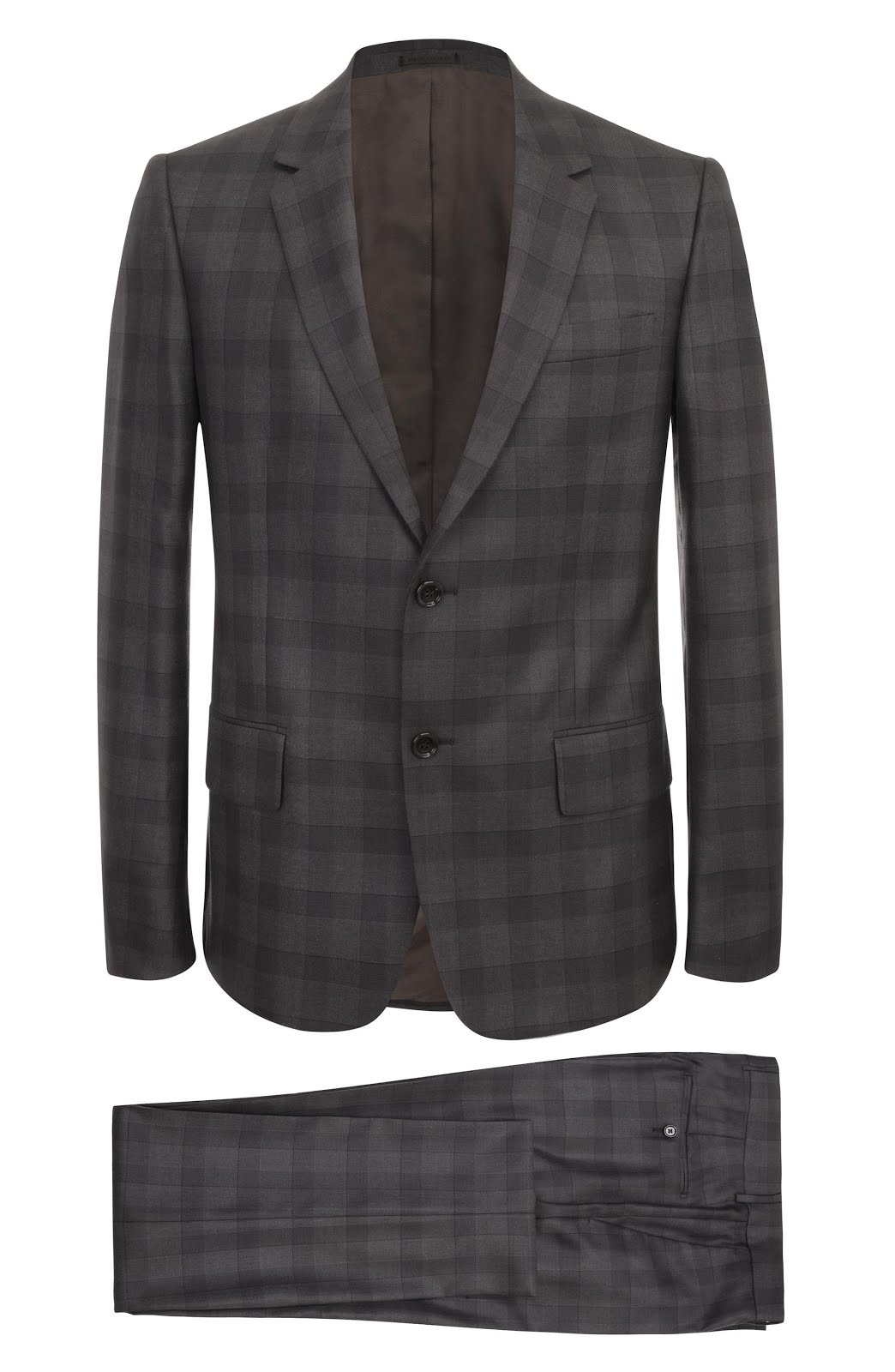 00O00 Menswear Blog Sam Claflin in Alexander McQueen SS13 charcoal grey checked suit and black double monk-strap shoes - Jameson Empire Awards 2013 at Grosvenor House Hotel, London