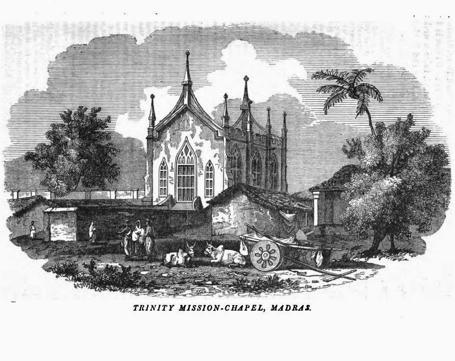 Drawing Lines In Qml : Madras vignettes the trinity chapel then and now