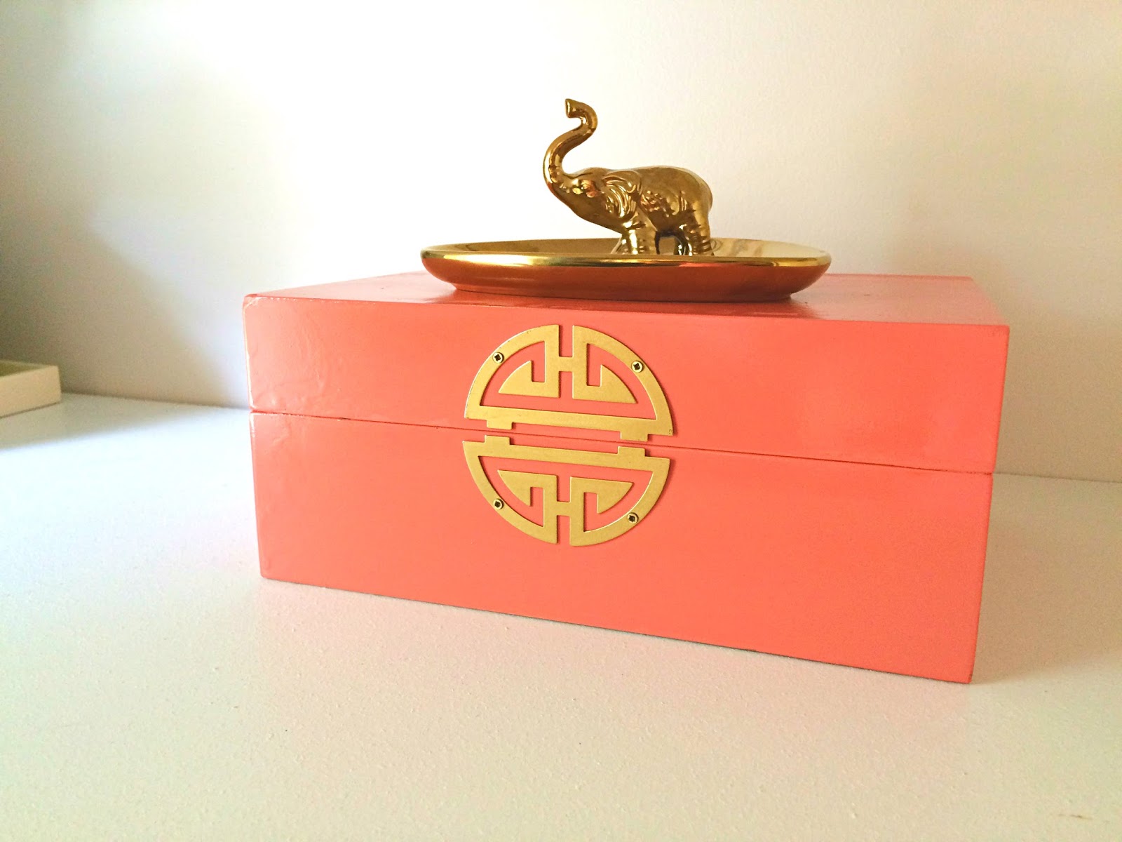 We Four Wheelers DIY ZGallerie Inspired Ming Box