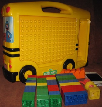 sesame street bus toy