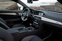 2011/2012 Mercedes C-Class Coupé (W 204) C 250 CDI Diesel official Interior front press media picture image photo