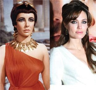 Angelina Jolie as Cleopatra
