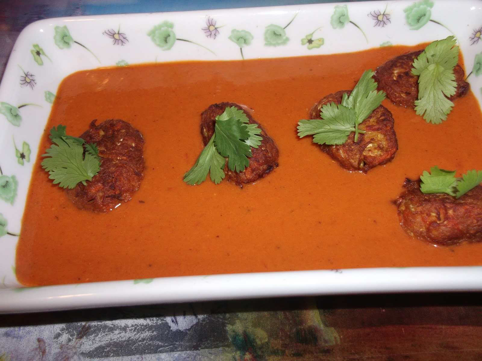 HCF Everything Kofta / Cabbage, zuchinni, carrot and lauki Kofta curry