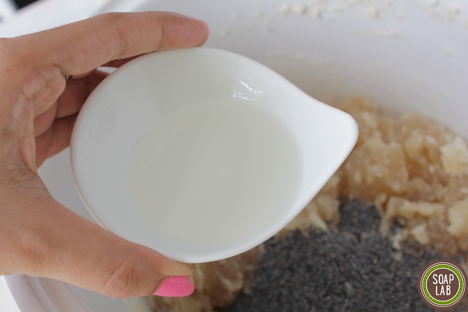 SoapLab Malaysia Fresh Ginger and Poppy Seeds Soap Hot Process Method