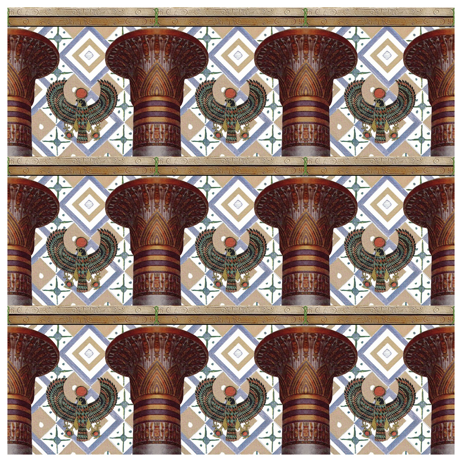 Jordan Christensen Design Portfolio Egyptian Textile Pattern