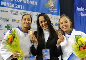Mariana Silva e Camila Minakawa são bronze na Bielorússia