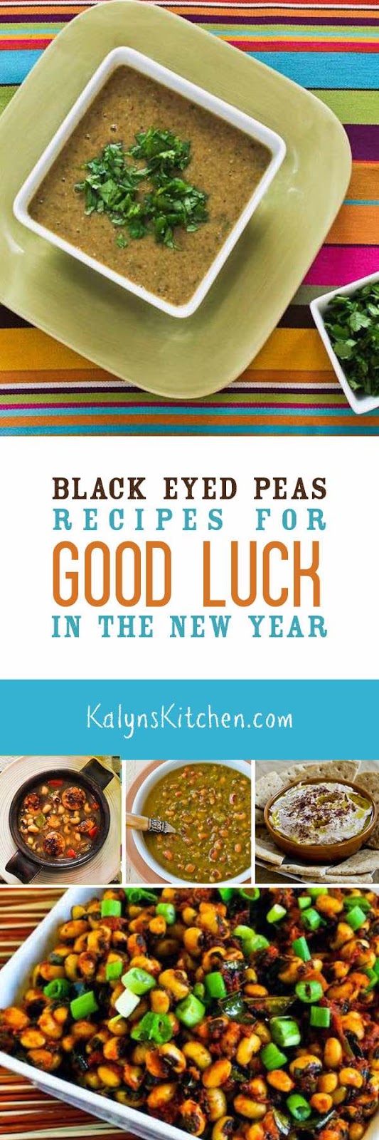 BlackEyed Peas Recipes for Good Luck in the New Year! Kalyn's Kitchen