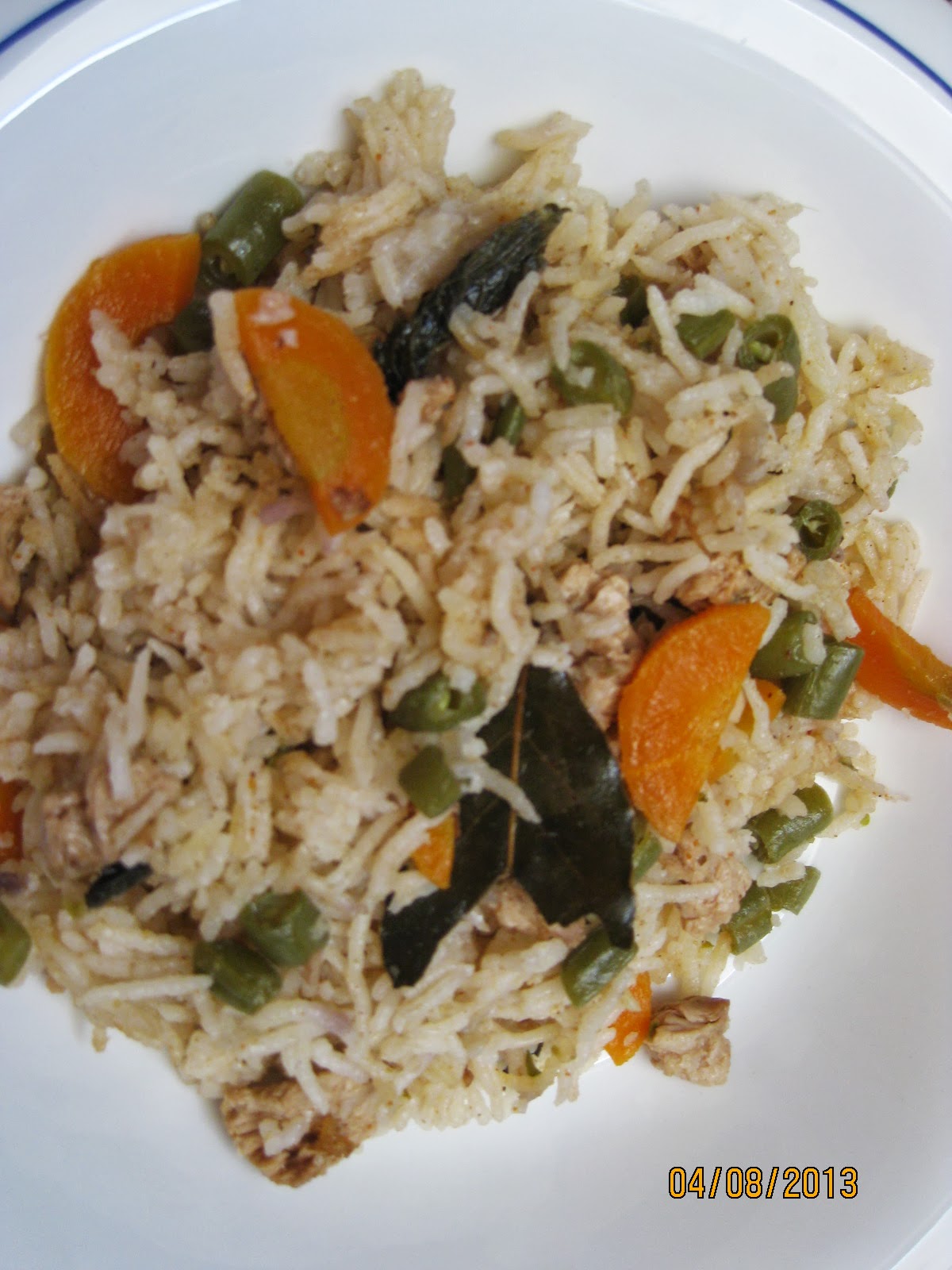 Traditional Andhra Recipes & More: Veg Pulao/Spicy Indian Vegetable Rice