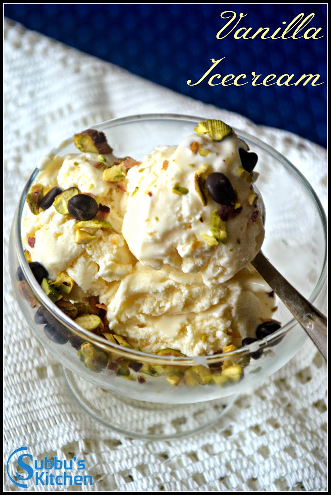 Homemade Vanilla Icecream Homemade Vanilla Icecream