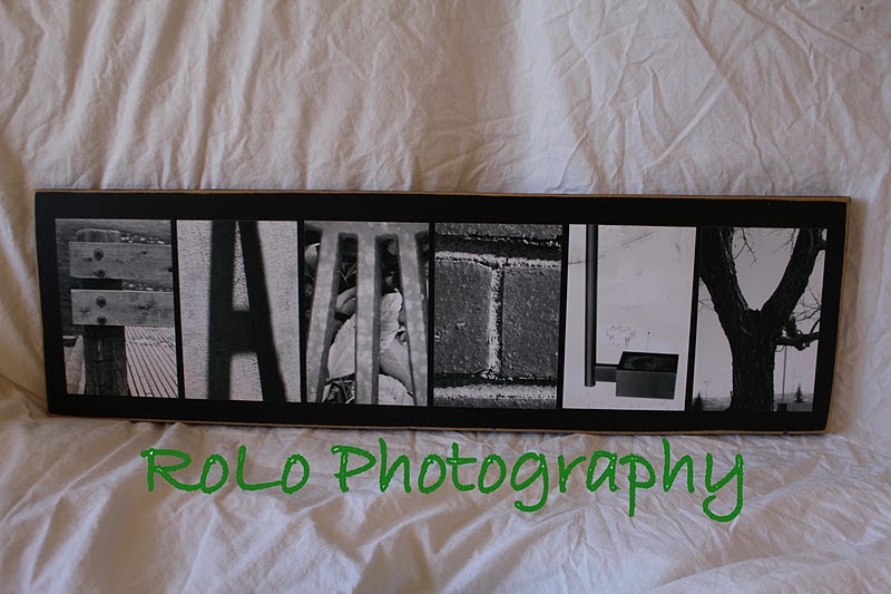 RoLo Photography: Alphabet Word Art - 6 Letters