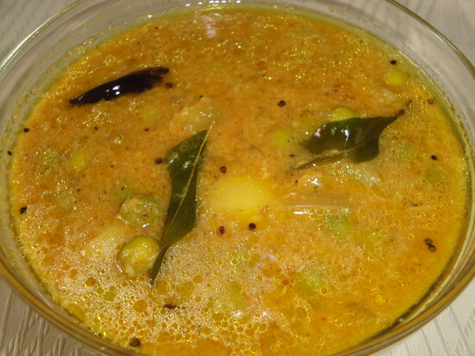 Food and Taste Dried Green Peas Potato Curry
