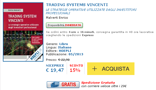 Trading system vincenti
