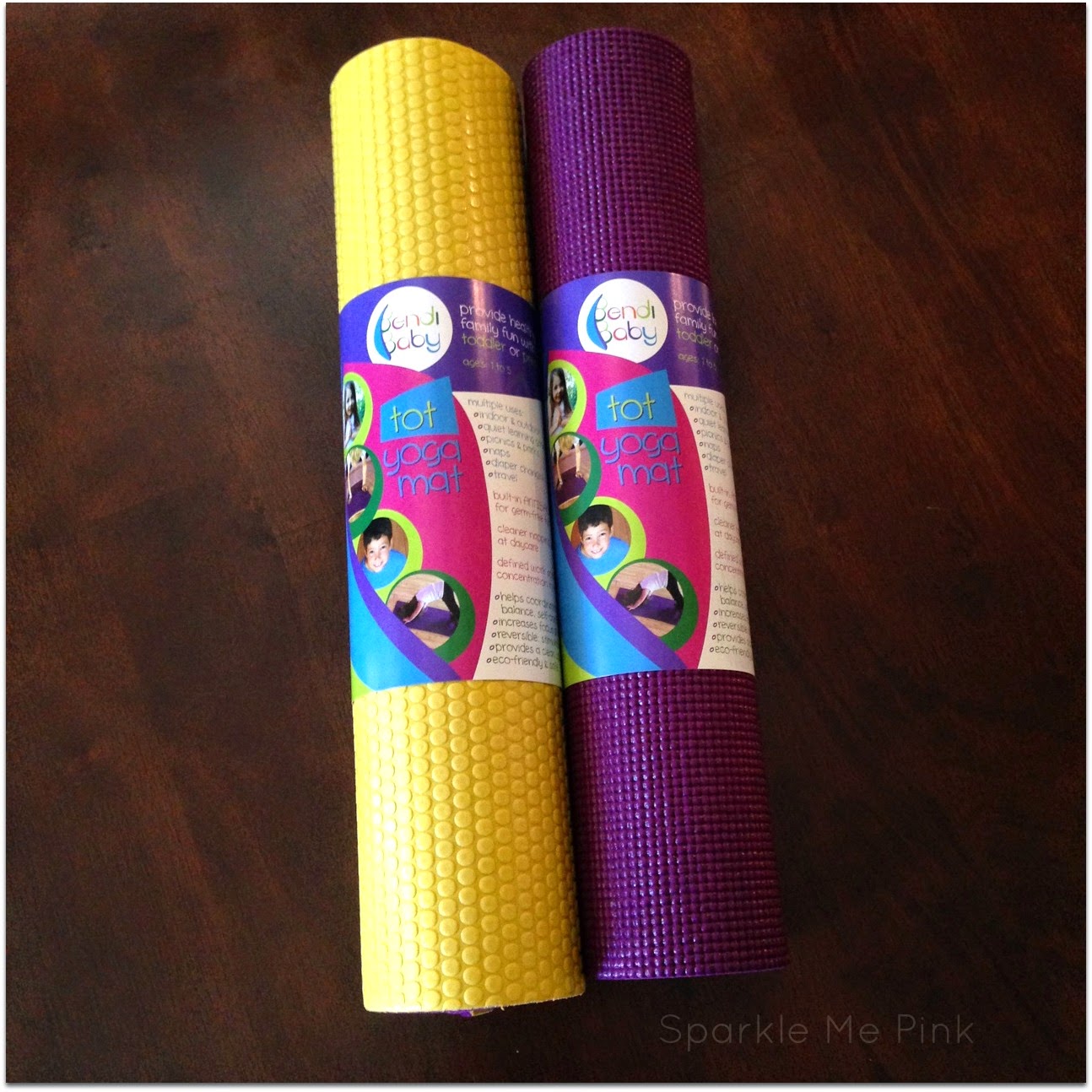 Sparkle Me Pink Family Yoga Lifestyle Our Toddler Yoga Mats from