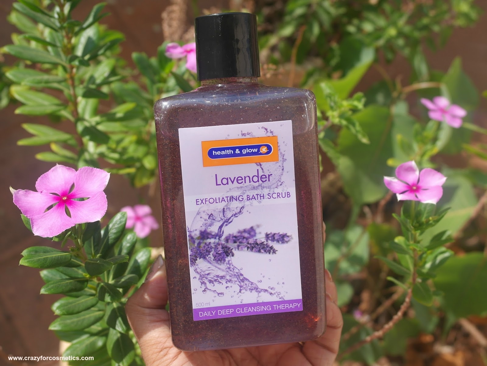 There is plenty to grumble about Health & Glow Lavender Exfoliating