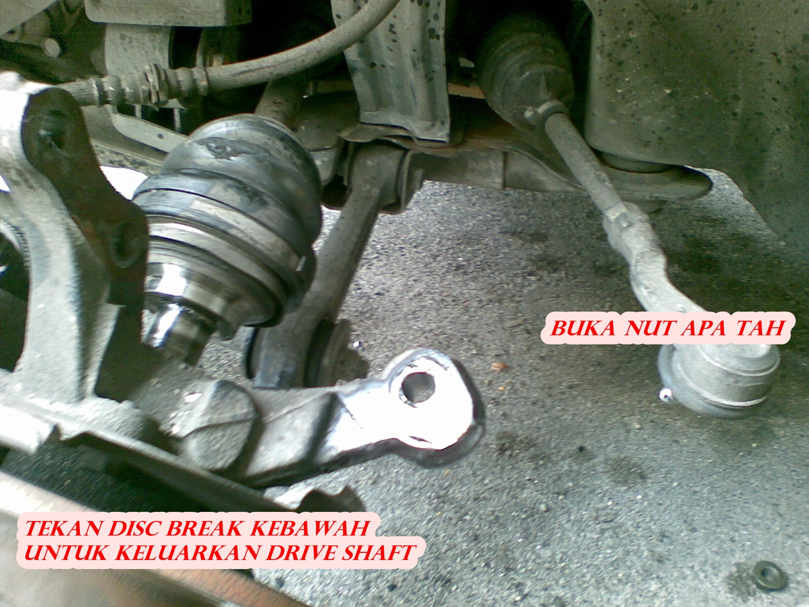 9W2BZT Nine Whiskey Two Bravo Zulu Tango...... Diy Drive Shaft Kancil