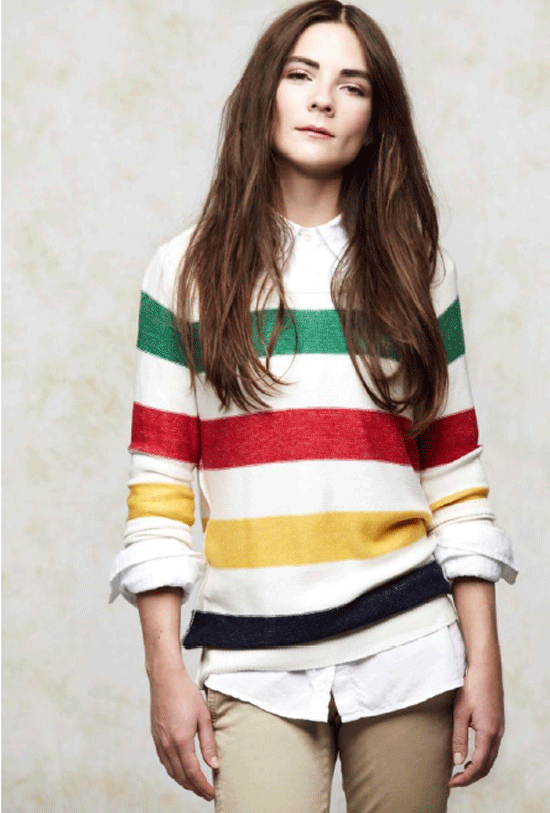 hudson bay sweater