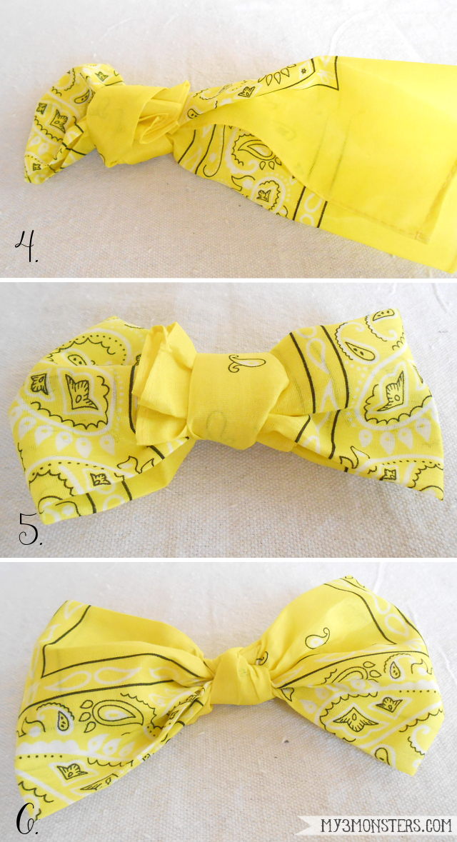 My 3 Monsters Summery Bandana Wreath