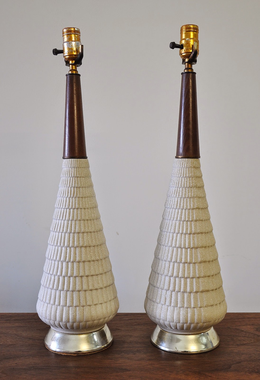SELECT MODERN: Pair of Danish Modern Table Lamps