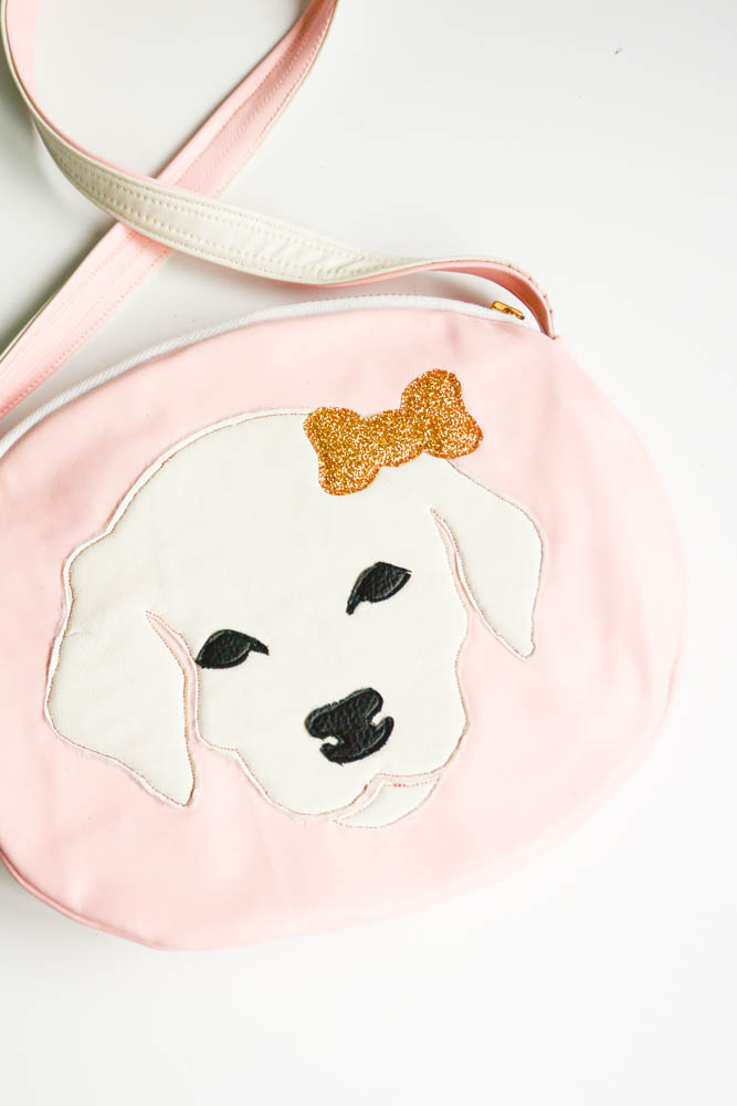 Aesthetic Nest Sewing Puppy Purse Tutorial for WeAllSew
