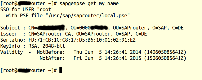 Installation Saprouter Linux Installation Saprouter Linux