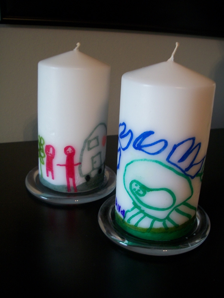 Seriously Personalized Candles!