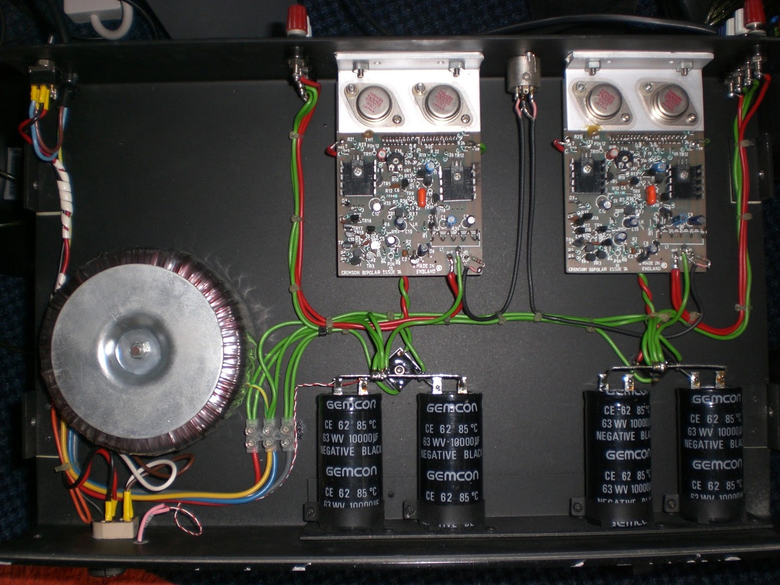 Build a power amplifier from pre built modules