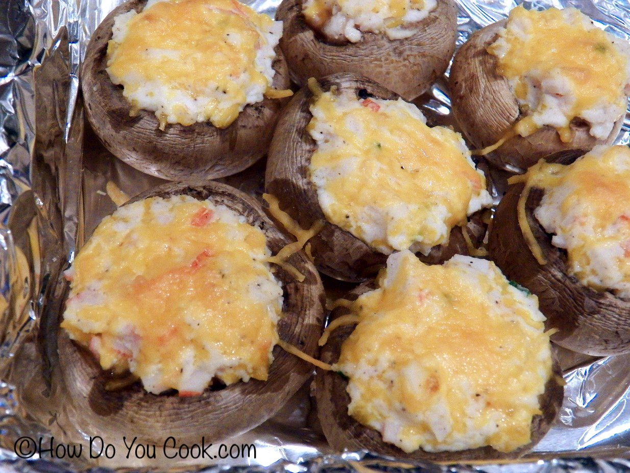 How Do You Crab and Cheese Stuffed Mushrooms