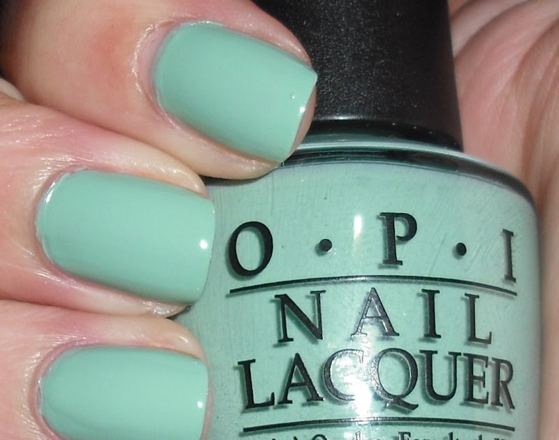 3. OPI Nail Lacquer in "Mermaid's Tears" - wide 6