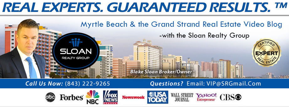 Myrtle Beach Real Estate Video Blog with Blake Sloan