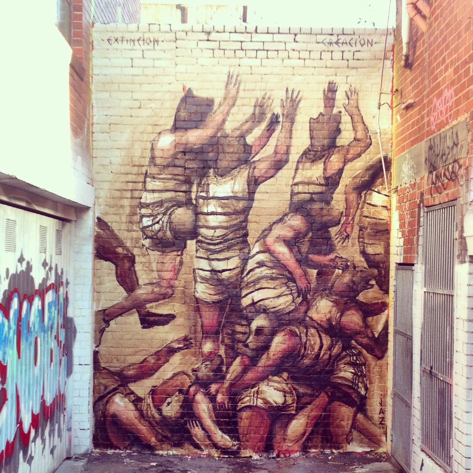 JAZ New Murals Melbourne, Australia StreetArtNews StreetArtNews