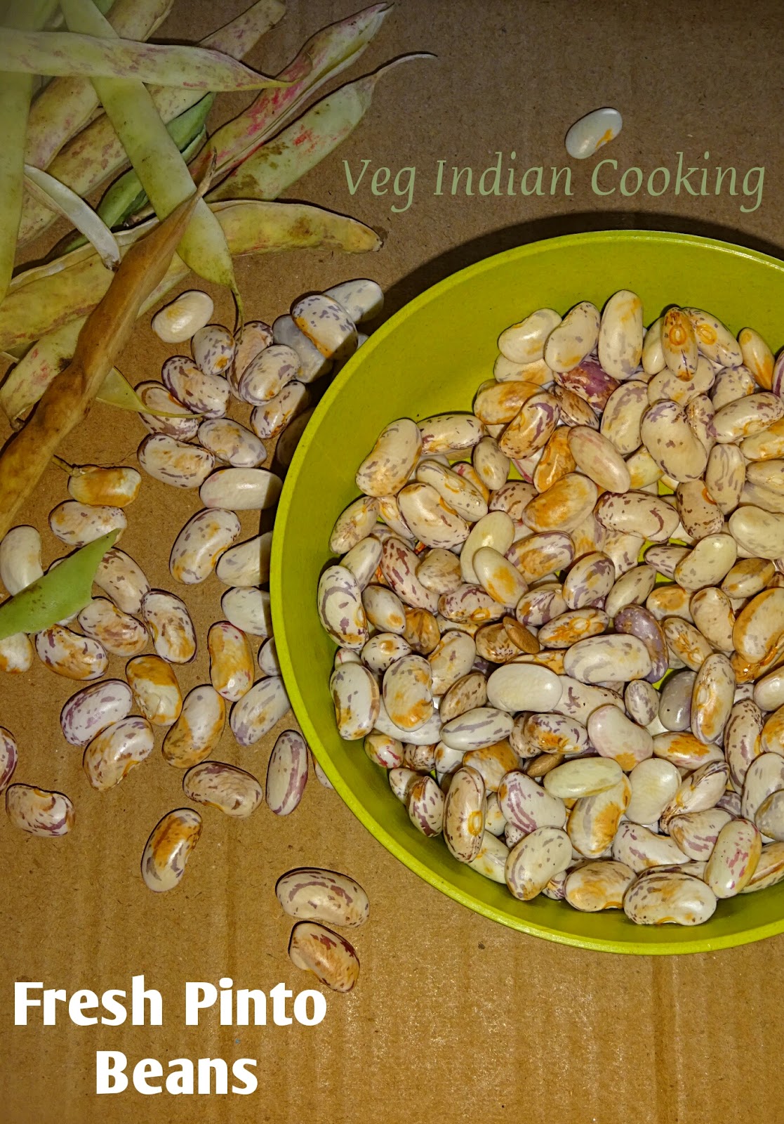 Fresh Pinto Beans Green Masala Recipe Chitra Rajma Recipe Veg