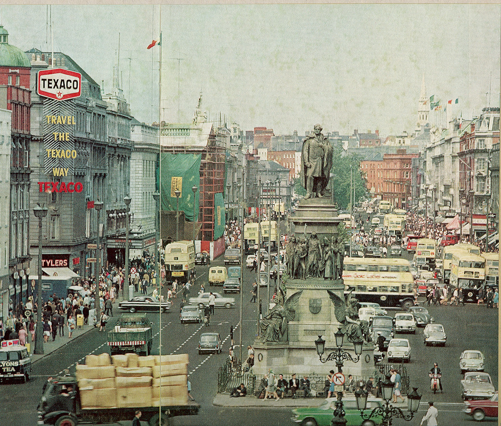 O'Connell Street, Dublin, 1969 vintage everyday