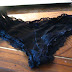 Spandex/lace/strectch black panties with string sides