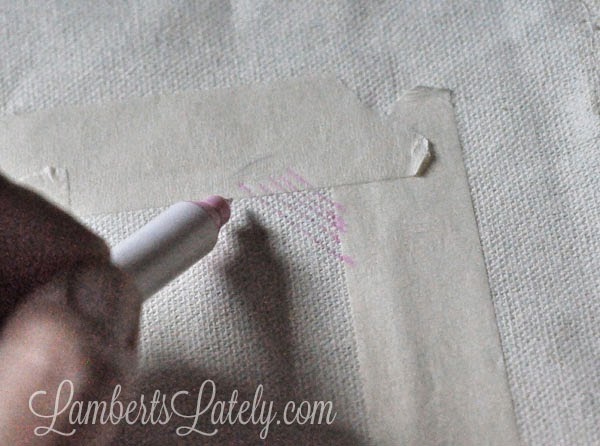 Very simple outdoor craft made with Sharpie Paint Markers