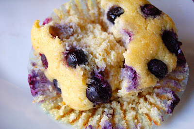 Lemon Blueberry Muffins (Gluten Free)