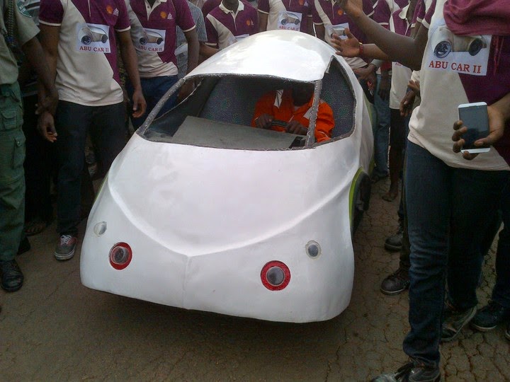 Ahmadu Bello University(ABU) students manufacture car Ahmadu Bello University(ABU) students manufacture car