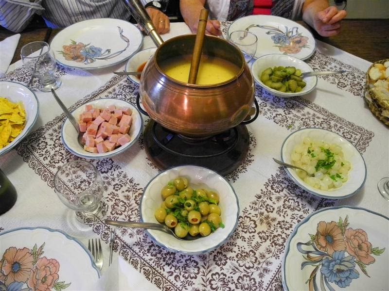 Recetas de Marlis Fondue de queso