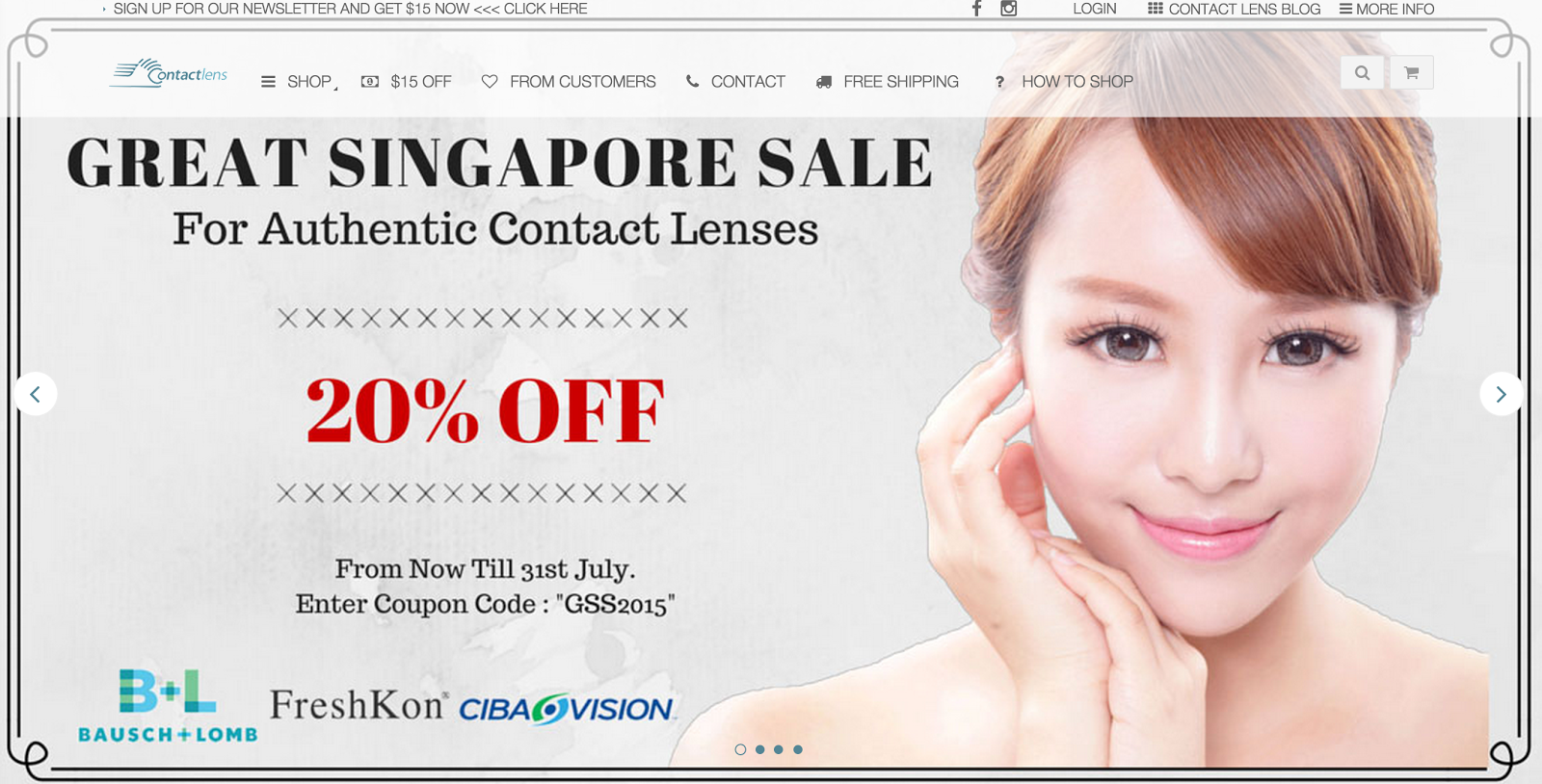 Discount contact lenses online coupon