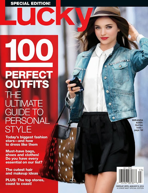 Miranda Kerr - Lucky Magazine’s Ultimate Style Guide Magazine January