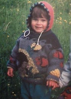 sweterek dziecięcy diy knitting