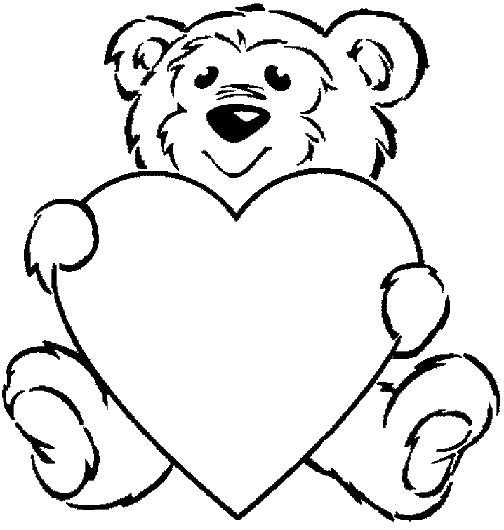 Dibujos de amor para colorear y pintar