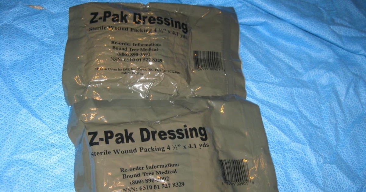 webbingbabel ZPAK Gauze Dressing