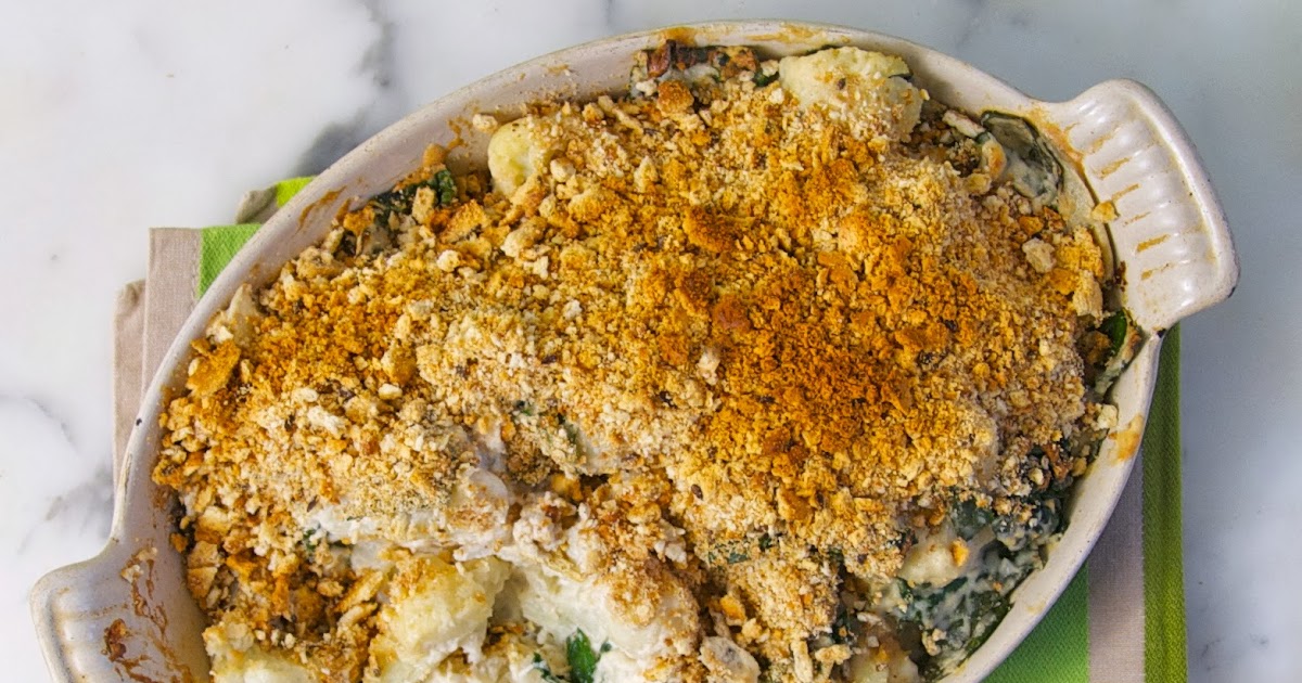 My Recession Kitchen...and garden Cauliflower & Kale Gratin