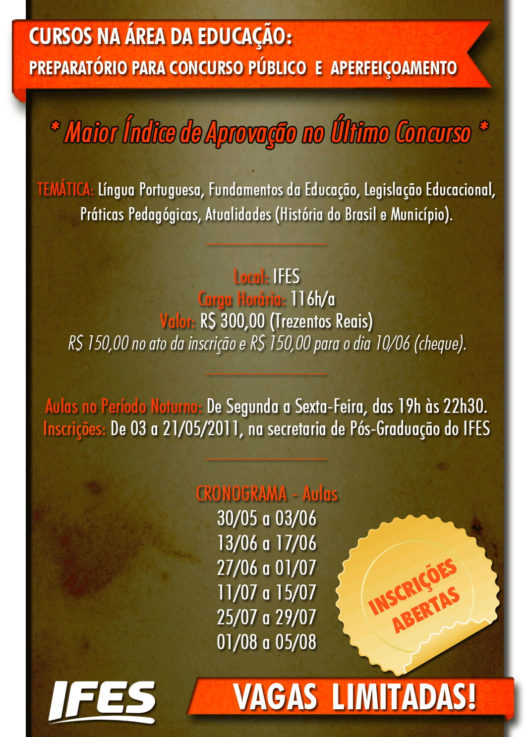 Curso preparatorio para concurso publico campinas