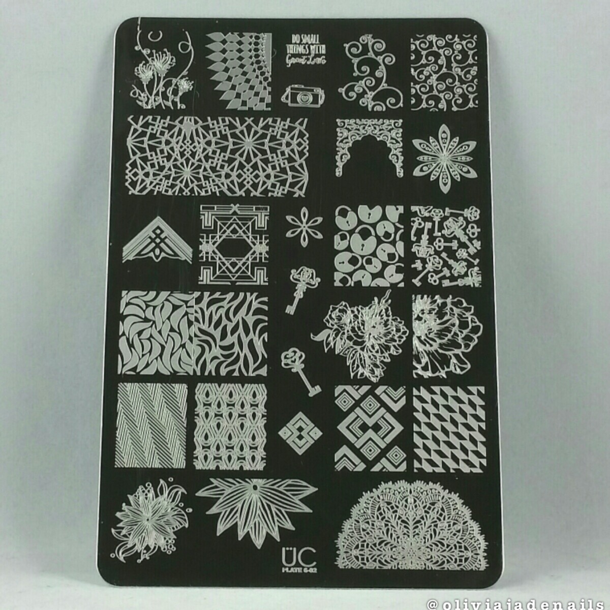 Uberchic Beauty Collection Six Stamping Plates - Swatches & Review by Olivia Jade Nails