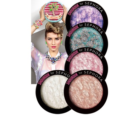 Coleção de make sombras cintilantes Shourouk para Sephora coleção de make sombras cintilantes Shourouk para Sephora
