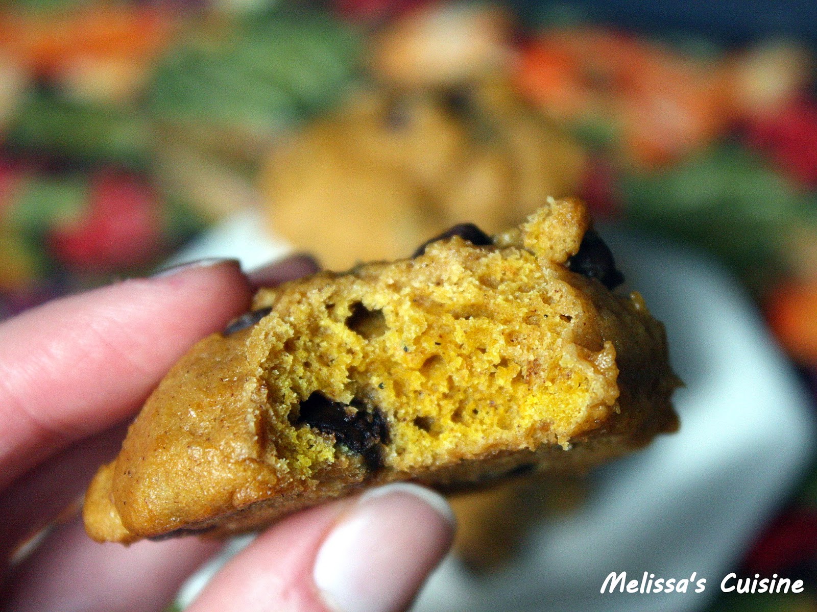 Melissa's Cuisine: Pumpkin Chocolate Chip Cookies