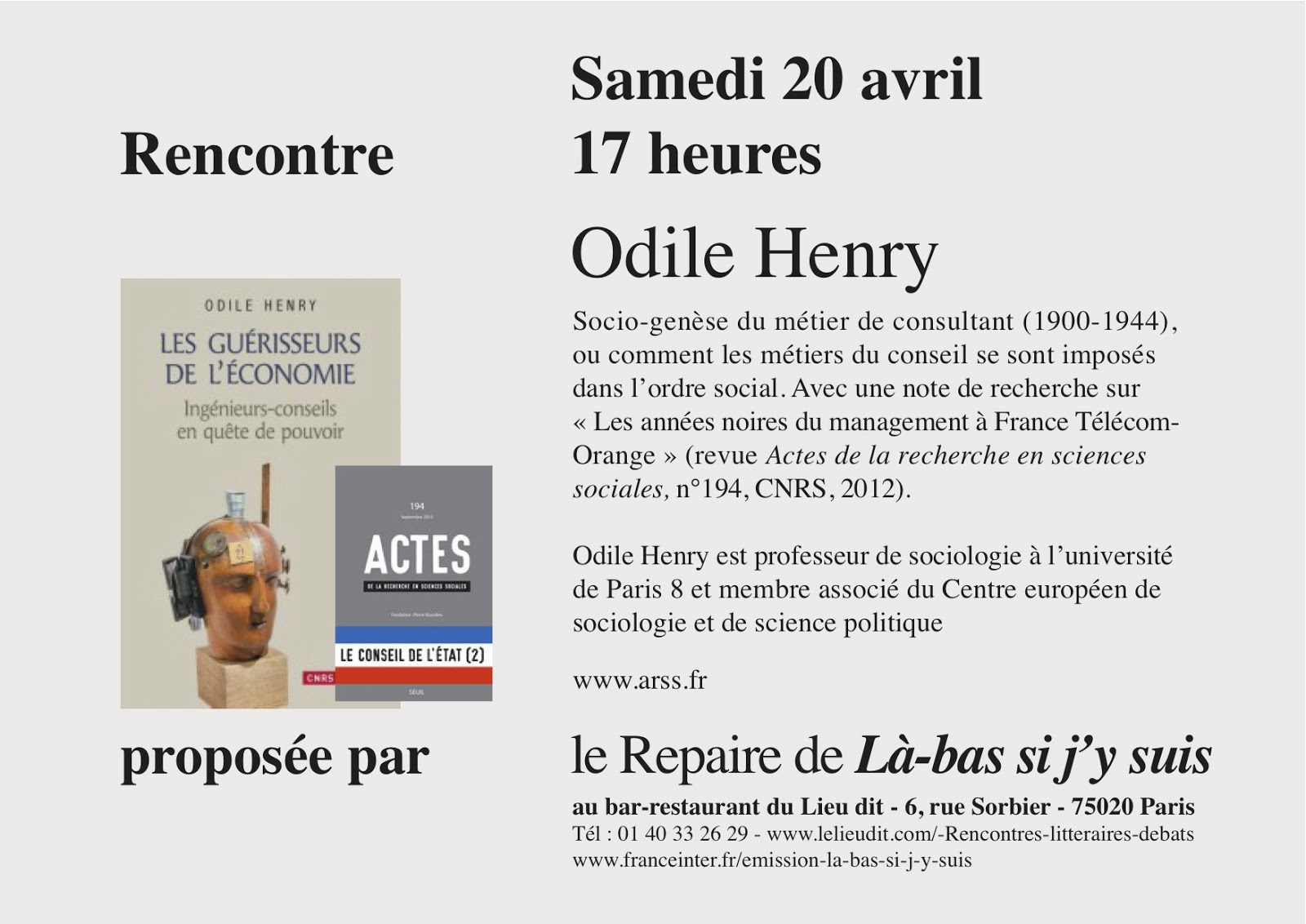lieu de rencontre sociologie