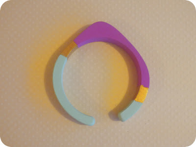 printed bangle how to | Randomly Happy