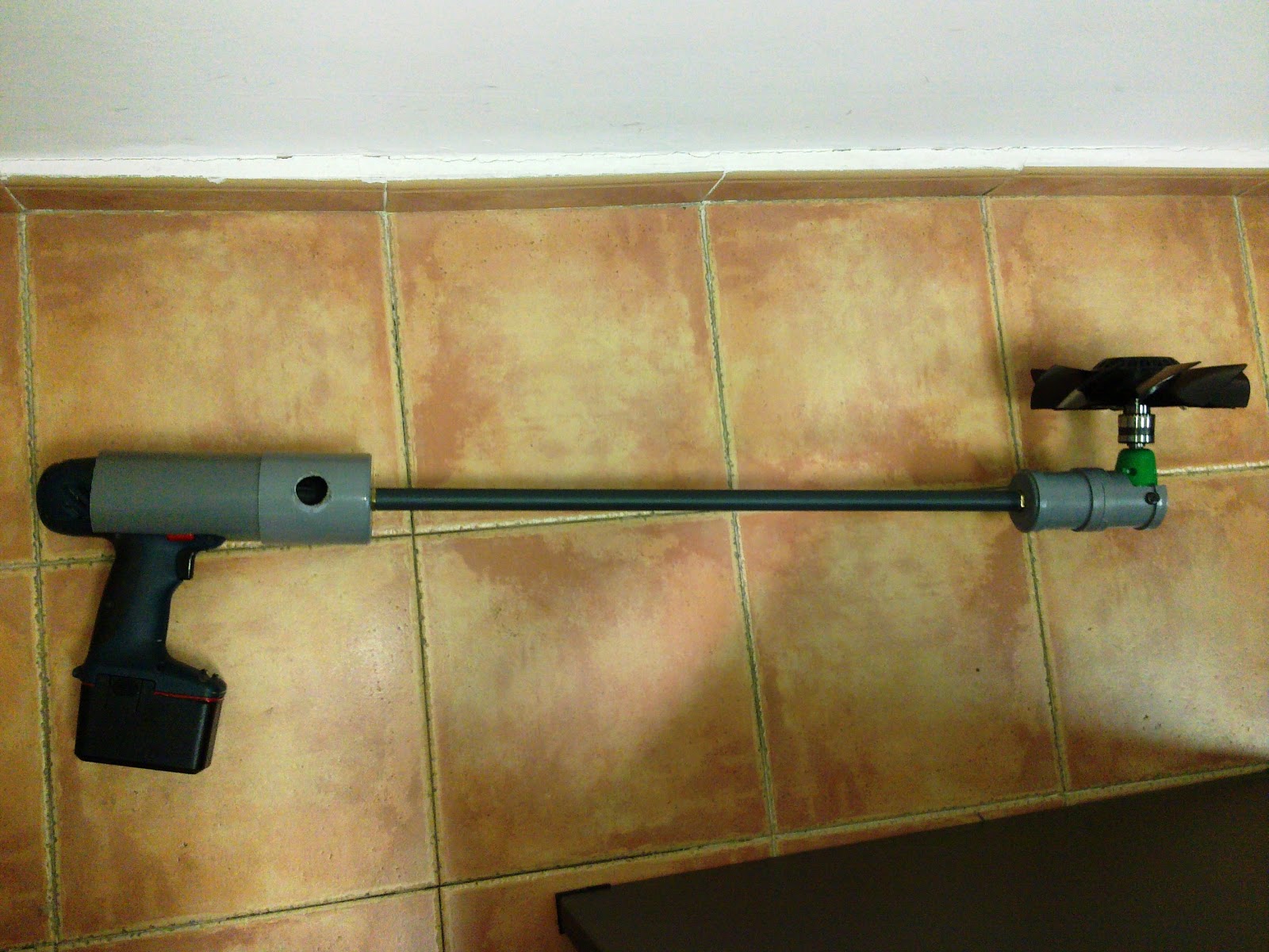 El Blog de Carcharinus Motor casero para Kayak